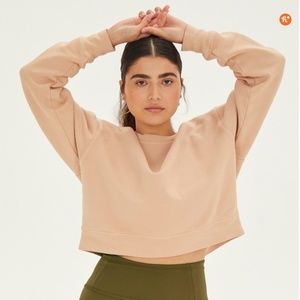NWT Girlfriend Collective Cropped Sweatshirt